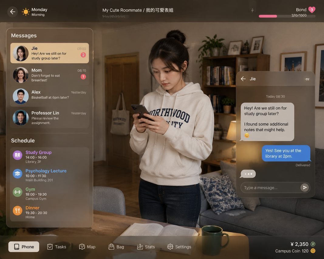 我的可爱表姐 剧情选择 场景图 7