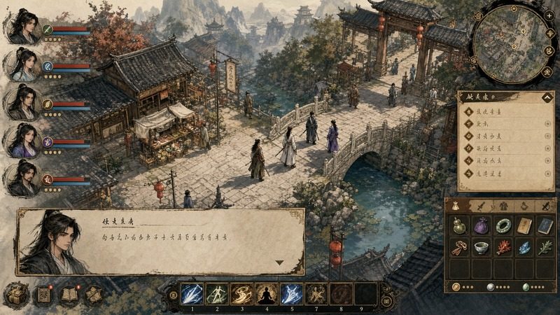 金庸群侠传5爱与死仙狐MOD六周年 操作界面 内容截图 1